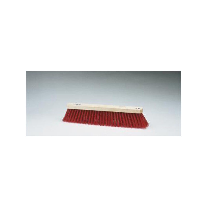 Cepillo barrendero fibra roja 61 cm p/garra