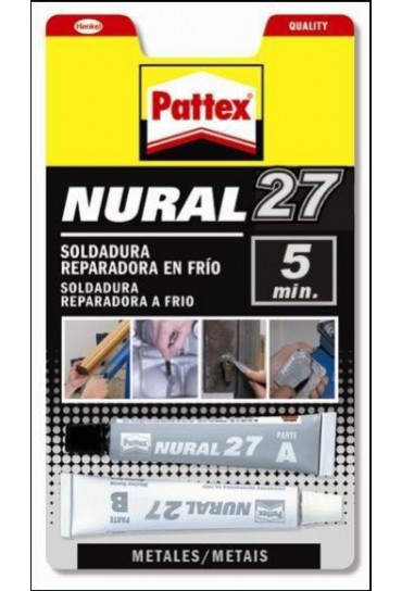 Pattex Nural 27 (soldadura en frio rápida)