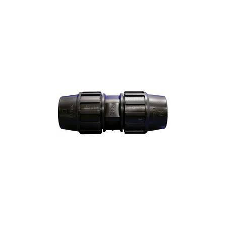 Enlace Recto PE D. 32 mm AENOR: Un accesorio indispensable para sistemas de riego y conducción de agua.