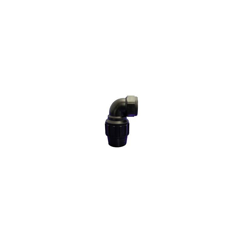 CODO 90° PE ROSCA HEMBRA D. 40 - 1 ¼" AENOR: La solución perfecta para tus instalaciones de riego en el sector del olivar. CODO 90° PE ROSCA HEMBRA D. 40 - 1 ¼" AENOR: La solución perfecta para tus instalaciones de riego en el sector del olivar.
