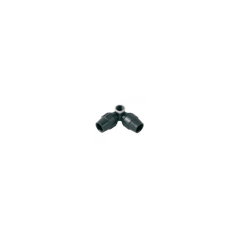 El CODO 90° PE con rosca lateral 1/2" (32 mm) es un accesorio esencial para instalaciones de riego de precisión. El CODO 90° PE con rosca lateral 1/2" (32 mm) es un accesorio esencial para instalaciones de riego de precisión.